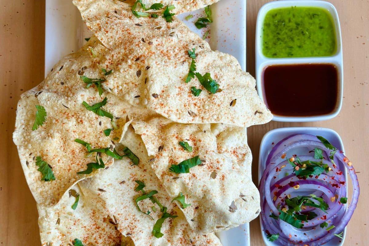 Roasted Papad
